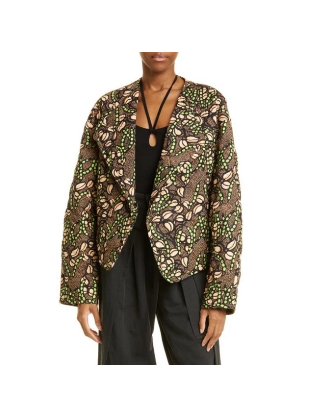 A.L.C. Emory Quilted Jacket in Brown, Size XL New with Tag, Retail $595
